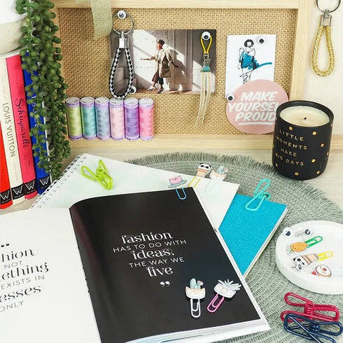 Treats Theme Wooden Paper Clips